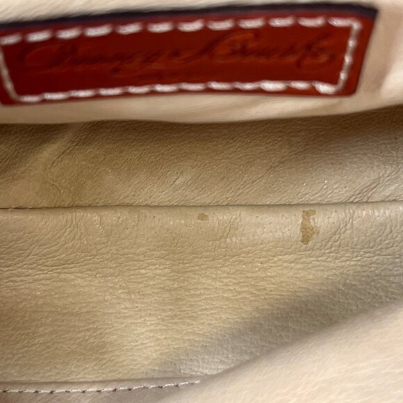 Dooney & Bourke Mini Cambridge Crossbody Black Pebble Leather Saddle Bag - Picture 12 of 16